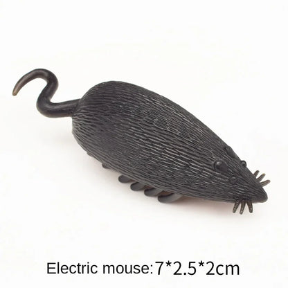 Pet Interactive Mini Electric Bug Cat Toy Kitten Escape Obstacle Automatic Flip Toy Battery Operated Vibration Beetle Supplies