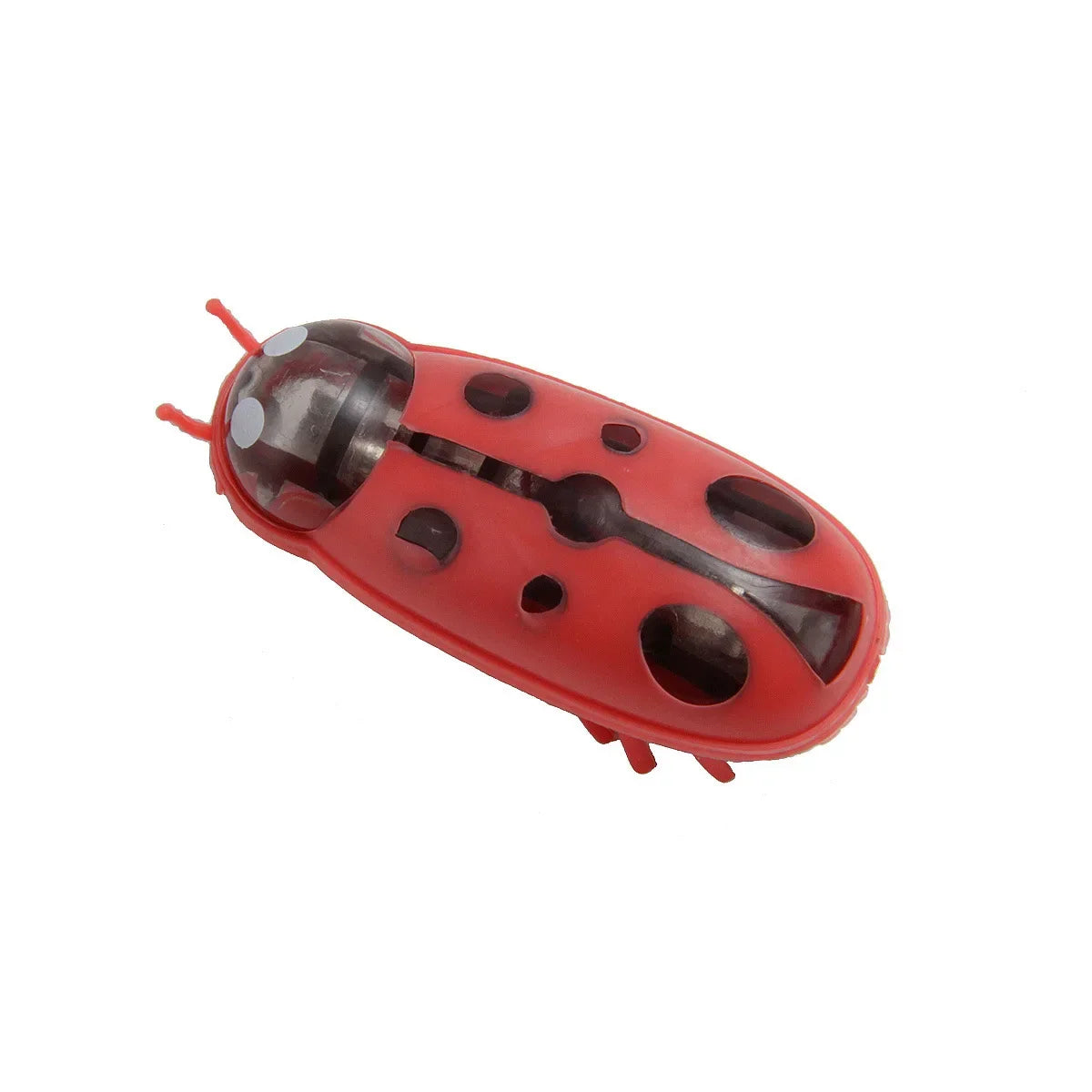Pet Interactive Mini Electric Bug Cat Toy Kitten Escape Obstacle Automatic Flip Toy Battery Operated Vibration Beetle Supplies